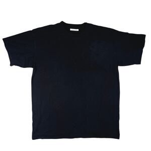 John Elliott Men's Black Short Sleeve Crew Neck Basic T Shirt Tee Top Size M